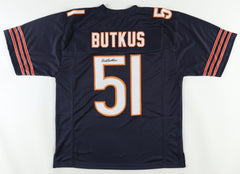 Dick Butkus Signed Chicago Bears Jersey (JSA COA) All Pro / Hall of Fame / L.B.