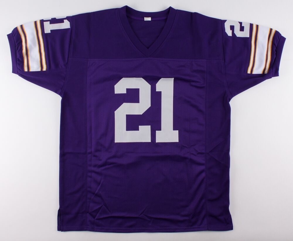 Fran Tarkenton Signed Minnesota Vikings Jersey Inscribed "HOF 86" (JSA COA) Q.B.