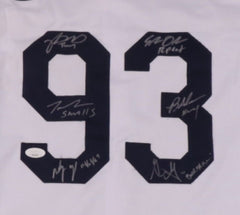 Signed Jersey by 6 Members of the 1993 Hit Film "The Sandlot"  (JSA COA)
