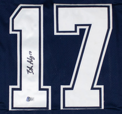 Brandon Aubrey Signed Dallas Cowboys Throwback Jersey (Beckett) 2023 Pro Bowl PK