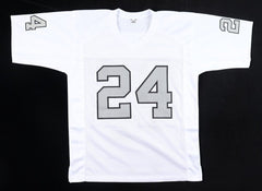 Fred Williamson Signed Oakland Raiders Jersey Inscribed "The Hammer"(Beckett) DB