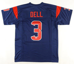 Tank Dell Signed Houston Texans Jersey (JSA COA) 2023 3rd Round Pick W.R.