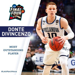 Donte DiVincenzo Signed Villanova Wildcats Jersey (Beckett)Knicks Shooting Guard