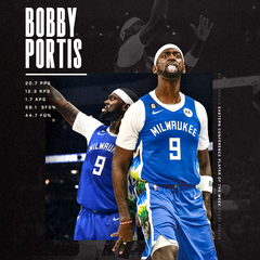 Bobby Portis Jr. Signed Milwaukee Bucks Jersey (PSA) 2021 NBA Champion Forward
