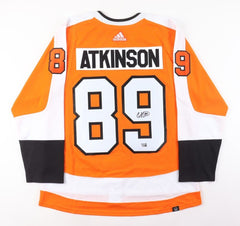 Cam Atkinson Signed Philadelphia Flyers Adidas Jersey (Fanatics) 2xNHL All-Star