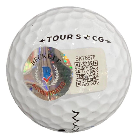 John Daly Signed Daly Logo Golf Ball (Beckett) 1991 PGA & 1995 PGA Open Champ