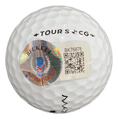 John Daly Signed Daly Logo Golf Ball (Beckett) 1991 PGA & 1995 PGA Open Champ