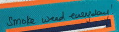 Ricky Williams Signed Dolphins 420 Jersey "Smoke Weed Everyday! & Puff Puff Run"