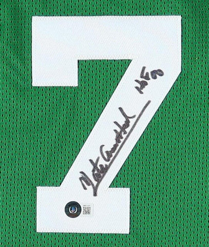 Nate "Tiny" Archibald Signed Boston Celtics Jersey Inscribed "HOF 91" (Beckett)