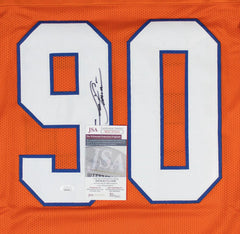 Neil Smith Signed Denver Broncos Jersey (JSA COA) 6×Pro Bowl Defensive End