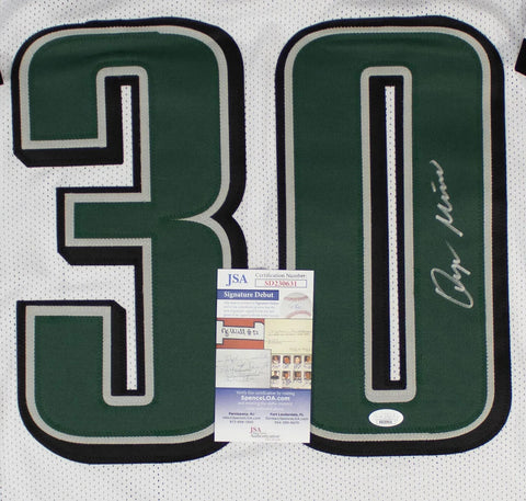 Quinyon Mitchell Signed Eagles Jersey (JSA COA) Philadelphia 2024 1st Rnd Pck DB