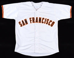 Juan Marichal Signed San Francisco Giants Jersey (Beckett) 1969 MLB ERA Leader