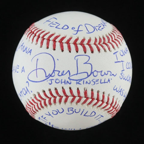 Dwier Brown Signed ML Baseball / Multiple Inscriptions (JSA COA) Field of Dreams