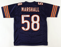 Wilber Marshall Signed Chicago Bears Jersey (JSA COA) Super XX Champ/ Linebacker