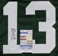 Dontayvion Wicks Signed Green Bay Packers Jersey (JSA COA) 2023 Draft Pick W.R.