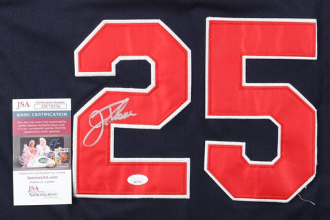 Jim Thome Signed Minnesota Twins Majestic Jersey (JSA COA) 612 Home Runs