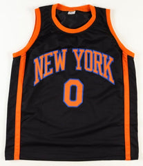 Donte DiVincenzo Signed New York Knicks Jersey (Beckett) 2021 NBA Champion