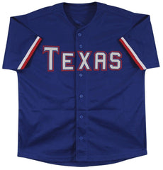 Nathan Eovaldi Signed Texas Rangers Jersey (Beckett) 2023 World Series Champ