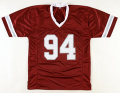 Fletcher Cox Signed Mississippi State Bulldogs Jersey (Beckett) 3xPro Bowl D.T.