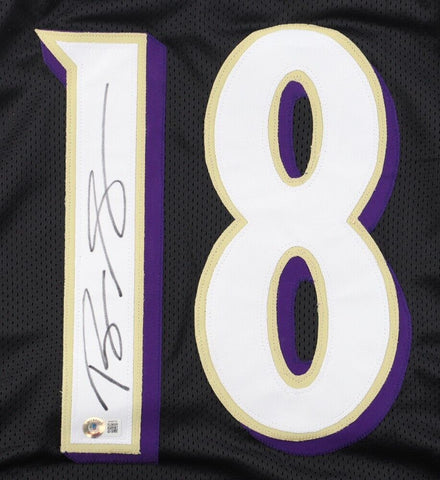 Roquan Smith Signed Baltimore Ravens Jersey (Beckett) 2018 1st Round Draft Pick