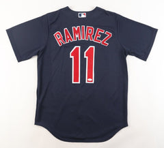 Jose Ramirez Signed Cleveland Indians Nike Jersey (JSA COA) 5xAll Star 3rd Base