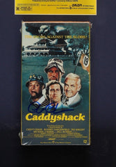 Chevy Chase Signed "Caddyshack" Framed Shadowbox VHS Display w/ Poster (Beckett)