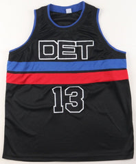 James Wiseman Signed Detroit Pistons Jersey (Beckett) 2020 #2 Overall Draft Pk