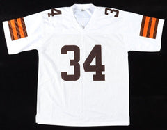 Jerome Ford Signed Cleveland Browns White Jersey (JSA) Running Back