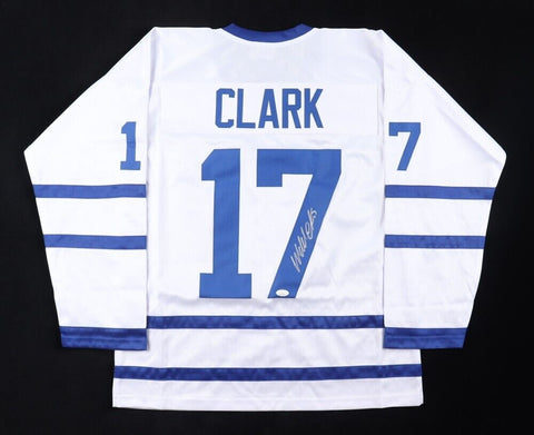 Wendel Clark Signed Toronto Maple Leafs Jersey (JSA COA)  #1 Pick 1985 NHL Draft