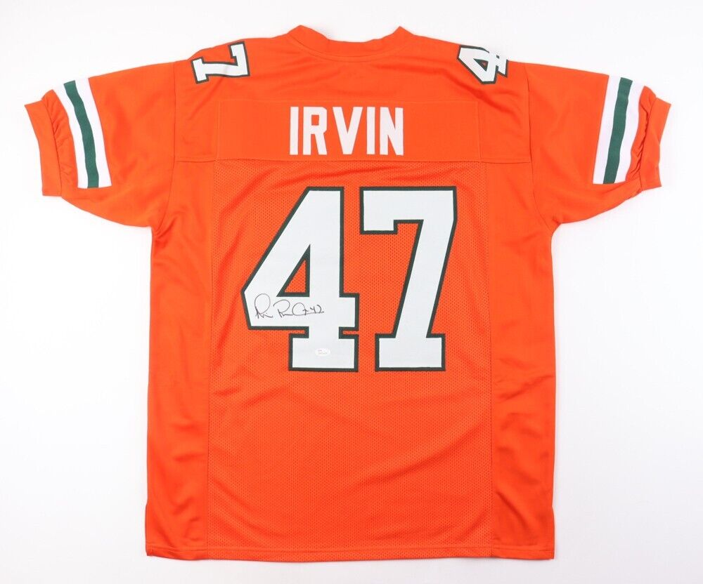 Michael irvin hurricanes jersey deals