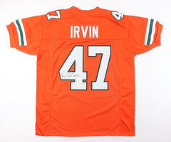 Michael Irvin Signed Miami Hurricanes Jersey (JSA COA) Cowboys All Pro Receiver