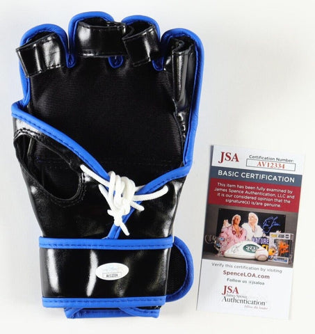 Nick Diaz Signed UFC Glove (JSA COA) Active in MMA 2001–2015, 2021, 2024