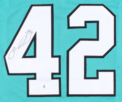 Joel Ward Signed San Jose Sharks Jersey (Beckett COA) San Jose Defenseman