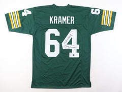 Jerry Kramer Signed Green Bay Packers Jersey Inscribed "H.O.F. 2018" (Beckett)
