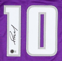 Domantas Sabonis Signed Sacramento Kings Jersey (Beckett) #11 Pk 2016 NBA Draft