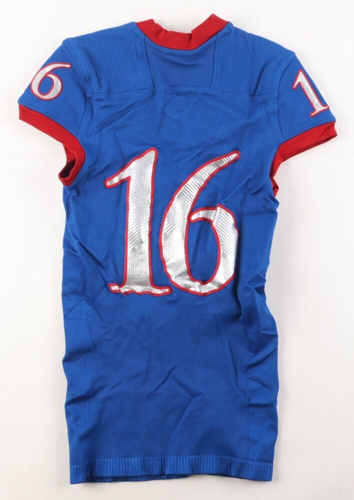 Kansas Jayhawks NCAA Football Team-Issued Jersey Adult Medium Unsigned/ Fanatics