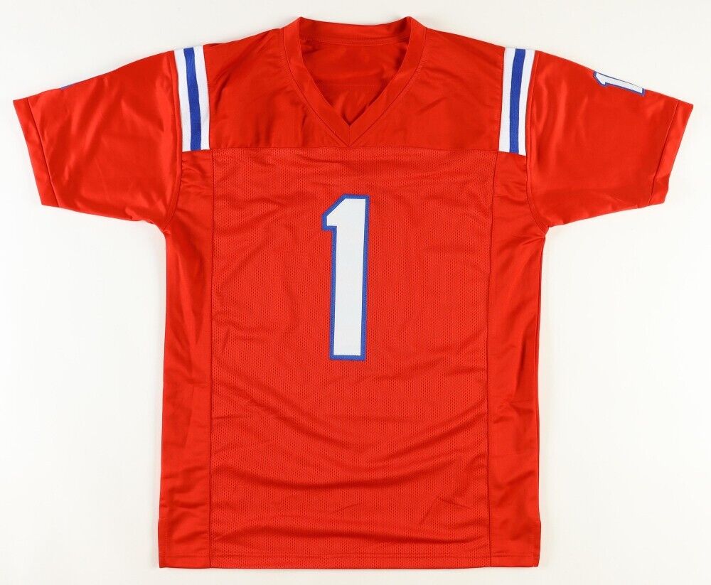 Ja' Lynn Polk Signed New England Patriots Jersey (Beckett) Pats #2 2024 Pick WR