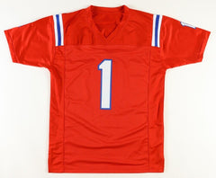 Ja' Lynn Polk Signed New England Patriots Jersey (Beckett) Pats #2 2024 Pick WR