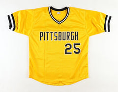 Bobby Bonilla Signed Pittsburgh Pirates Throwback Jersey (JSA COA) 6xAll Star 3B