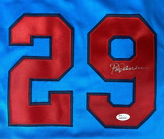 Rod Carew Signed Minnesota Twins Jersey (JSA COA) 18xAll Star / H.O.F. 1991