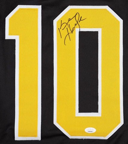 Ken Hodge Jr. Signed Boston Bruins Throwback Jersey (JSA) Son of Bruin Ken Hodge