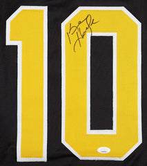 Ken Hodge Jr. Signed Boston Bruins Throwback Jersey (JSA) Son of Bruin Ken Hodge