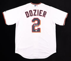 Brian Dozier Signed Minnesota Twins Jersey (TSE COA) 2019 World Series Champion