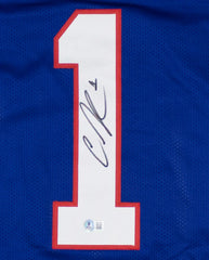 Curtis Samuel Signed Washington Football Team Jersey (Beckett) Redskins Receiver