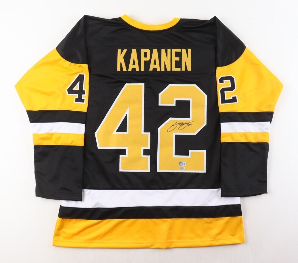 Kasperi Kapanen Signed Pittsburgh Penguins Jersey Beckett  Finland National Team