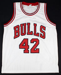 Scott Williams Signed Chicago Bulls Jersey “3x NBA Champs!” (JSA COA) UNC Center