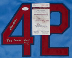 Bruce Sutter Signed St. Louis Cardinals Jersey “300 Saves, H.O.F. 2006”(JSA COA)