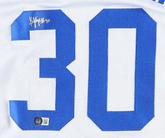 Kyle Filipowski Signed Duke Blue Devils Jersey (Beckett) 2024 1st Rnd Draft Pk ?