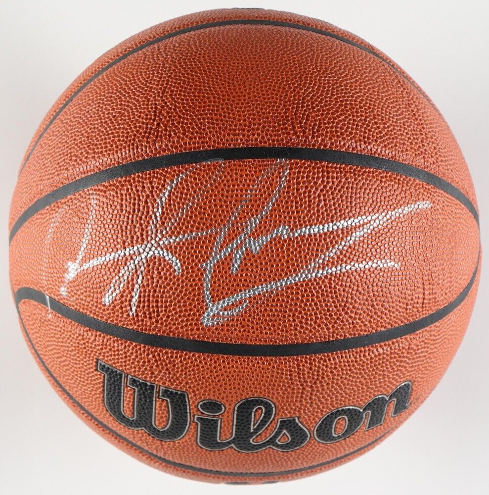 Dennis Rodman Signed NBA Wilson Basketball (Beckett) Pistons, Spurs, Bulls, Mavs
