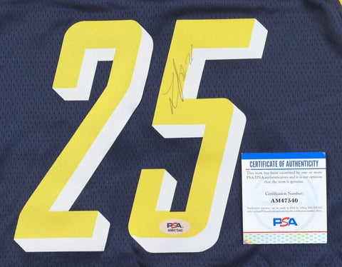 Jalen Smith Signed Indiana Pacers Jersey (PSA COA) 10th Overall Pick 2020 Draft